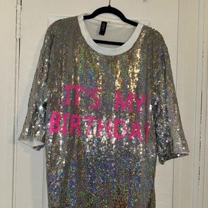 “It’s My Birthday” Sequin Dress